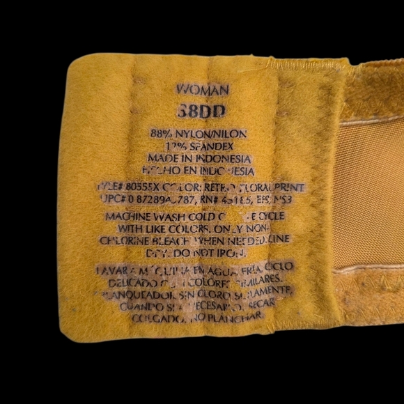 Unbranded Colorful Patterned Women's Bra Size 38DD - Picture 3 of 3